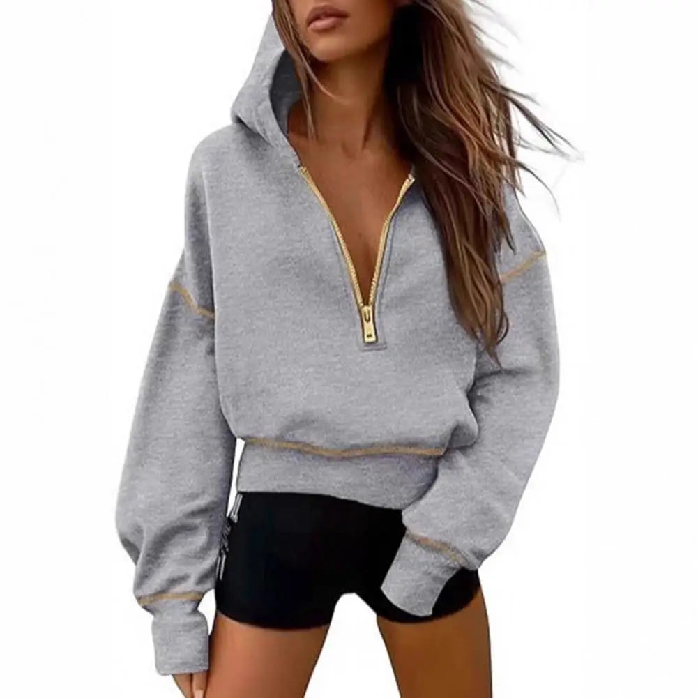 Theresa - Zip-Up Hoodie
