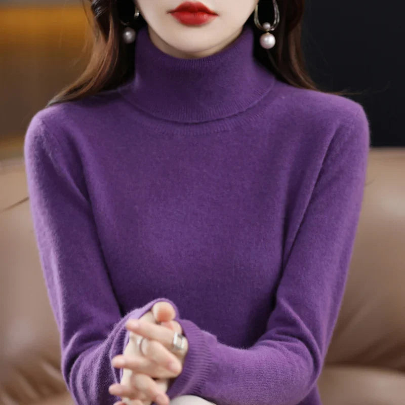 Amara | Cashmere Turtleneck Sweater