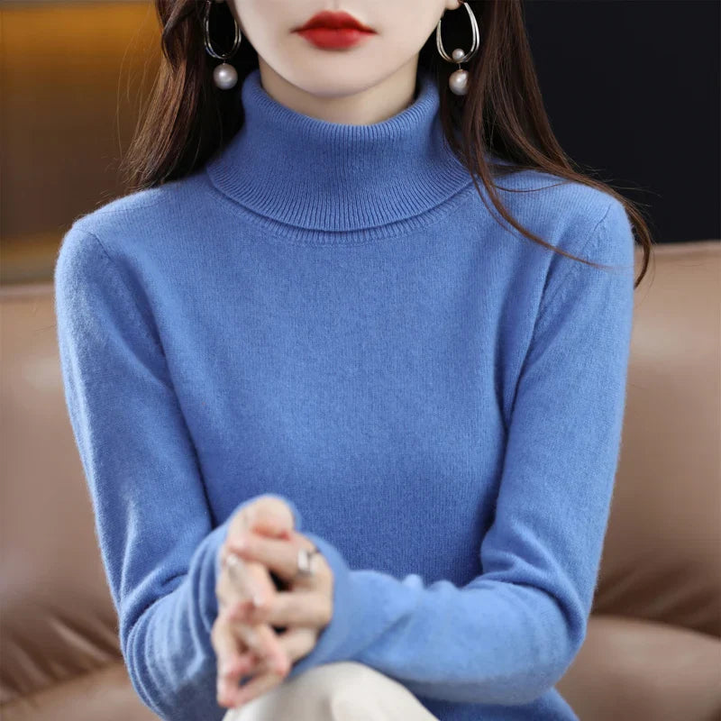 Amara | Cashmere Turtleneck Sweater