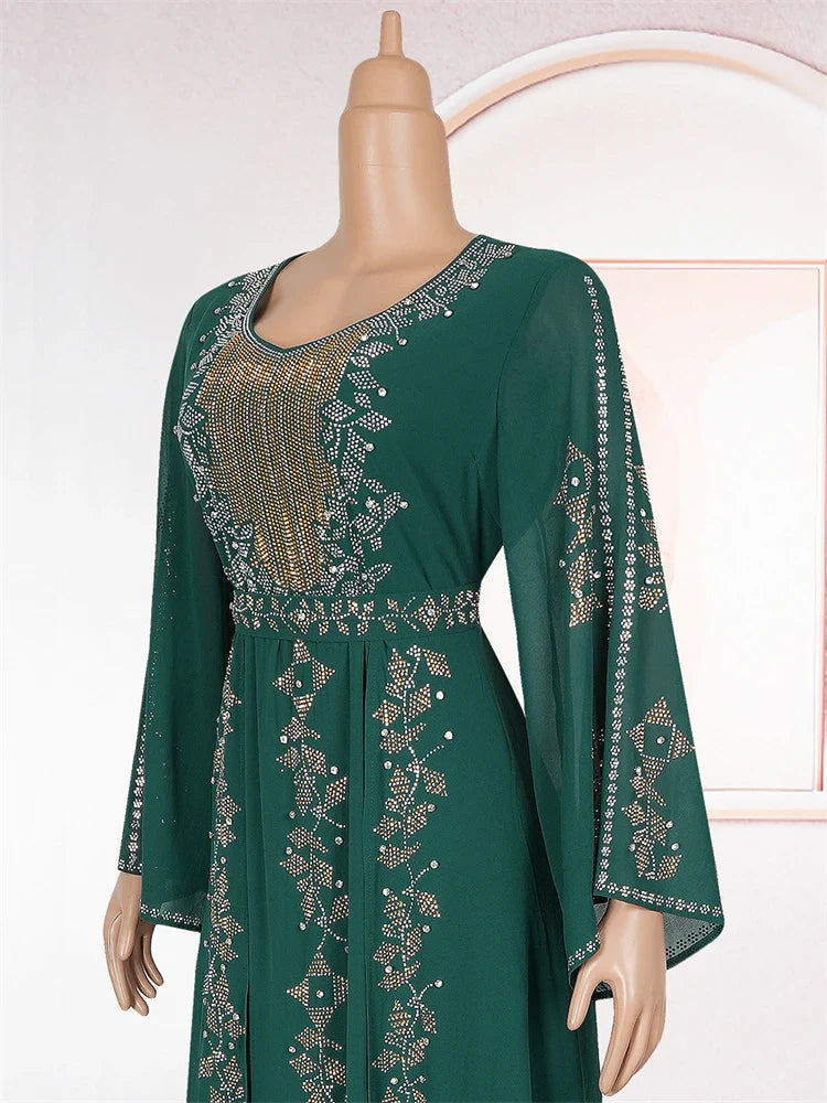 Maureen - Embroidered Evening Gown