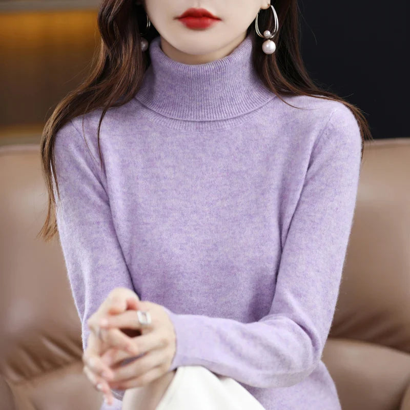 Amara | Cashmere Turtleneck Sweater