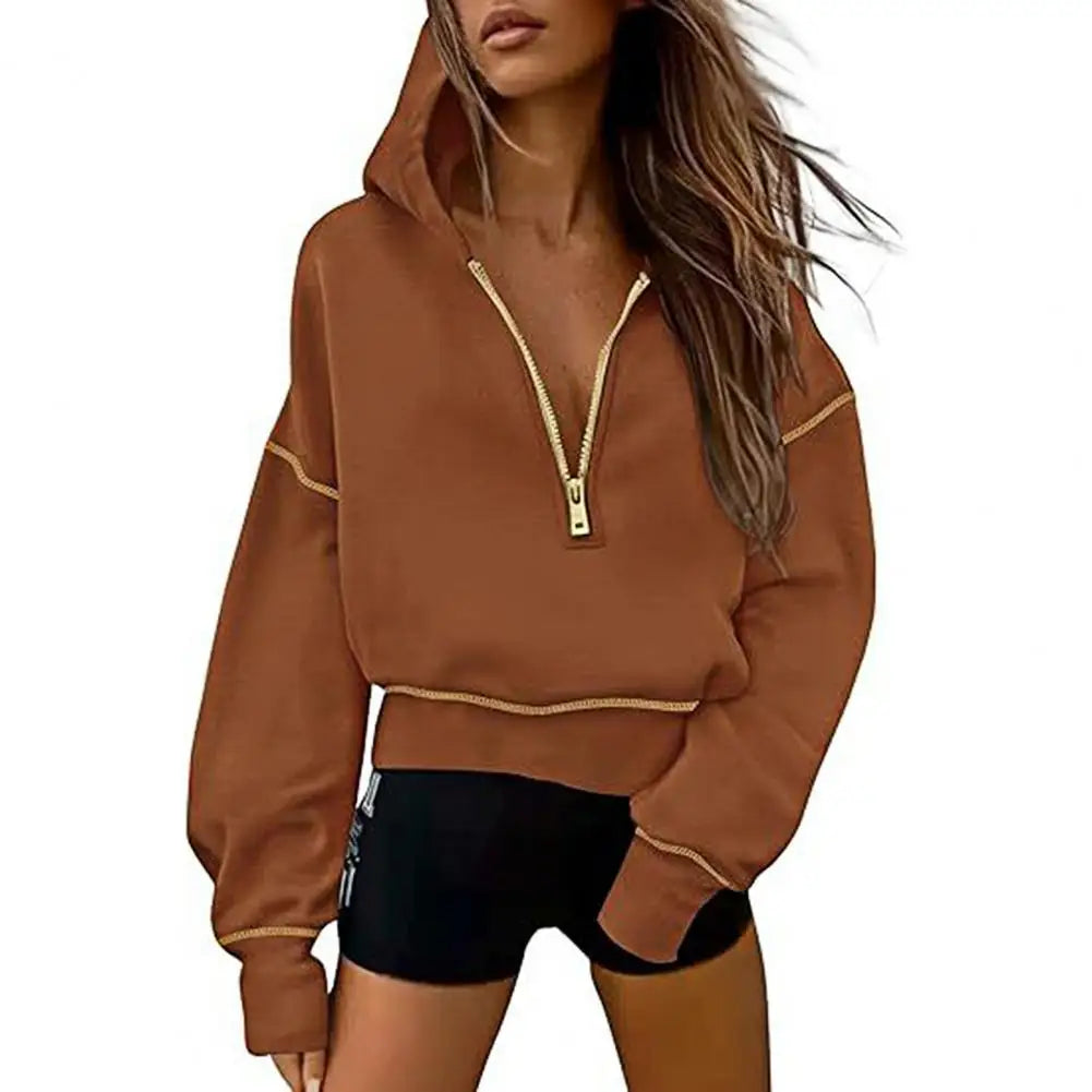 Theresa - Zip-Up Hoodie