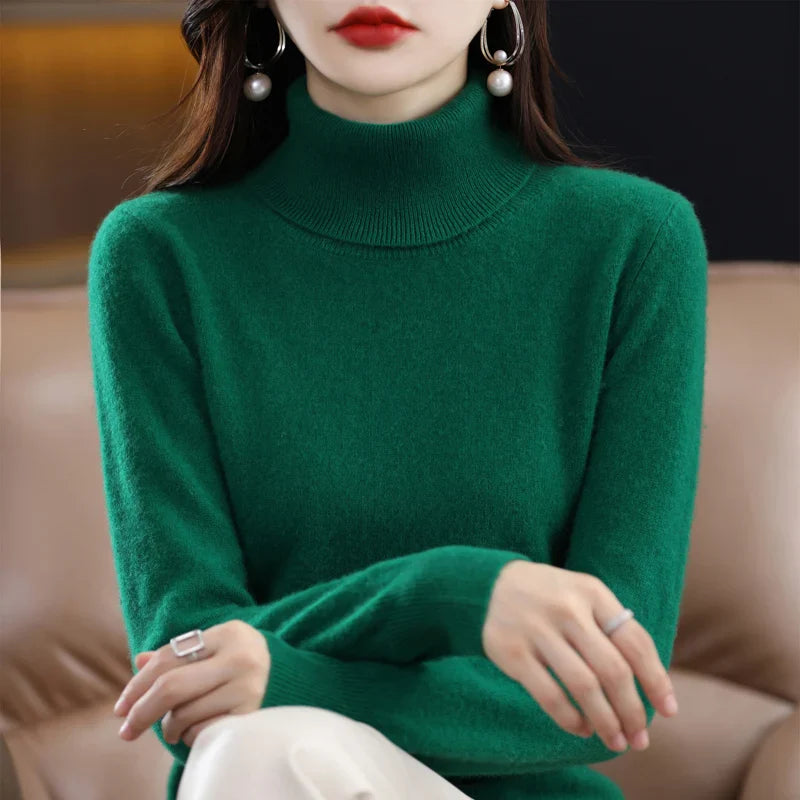 Amara | Cashmere Turtleneck Sweater