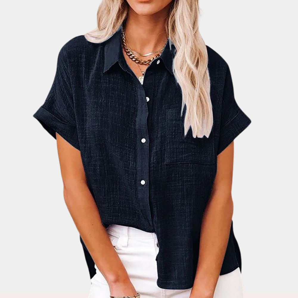 Bella - Summer Button Blouse