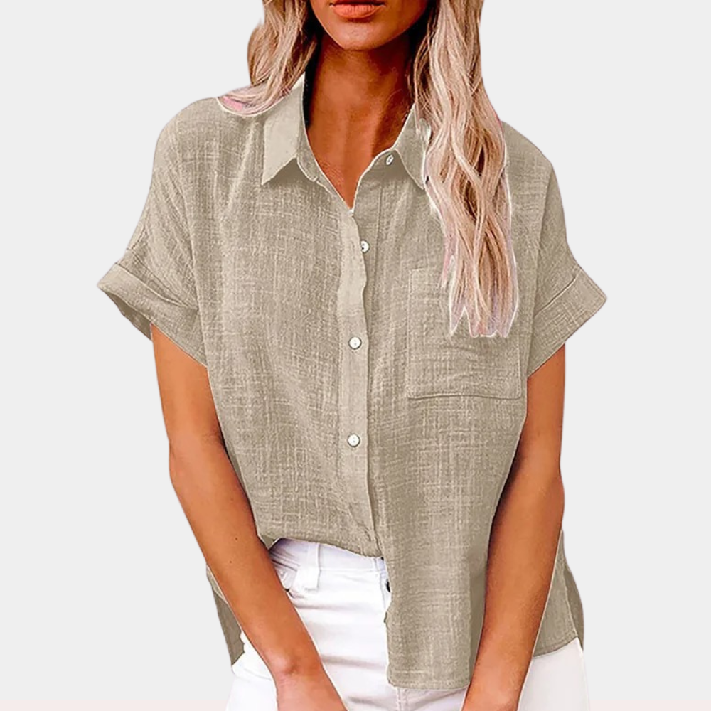 Bella - Summer Button Blouse