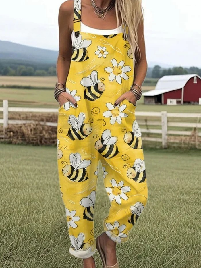 Beedia - Printed Summer Jumpsuits