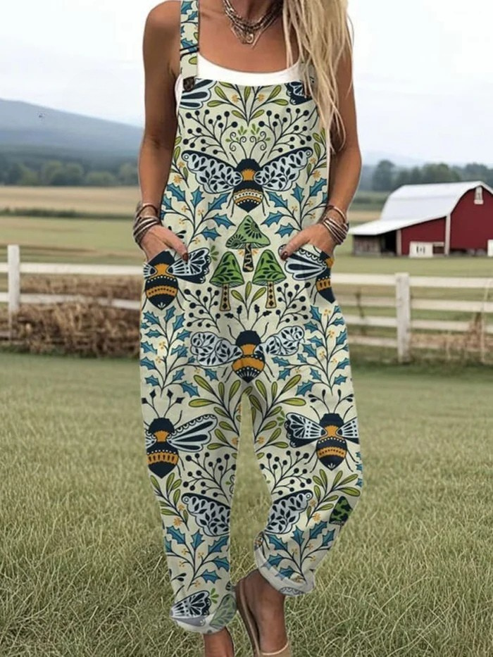 Beedia - Printed Summer Jumpsuits