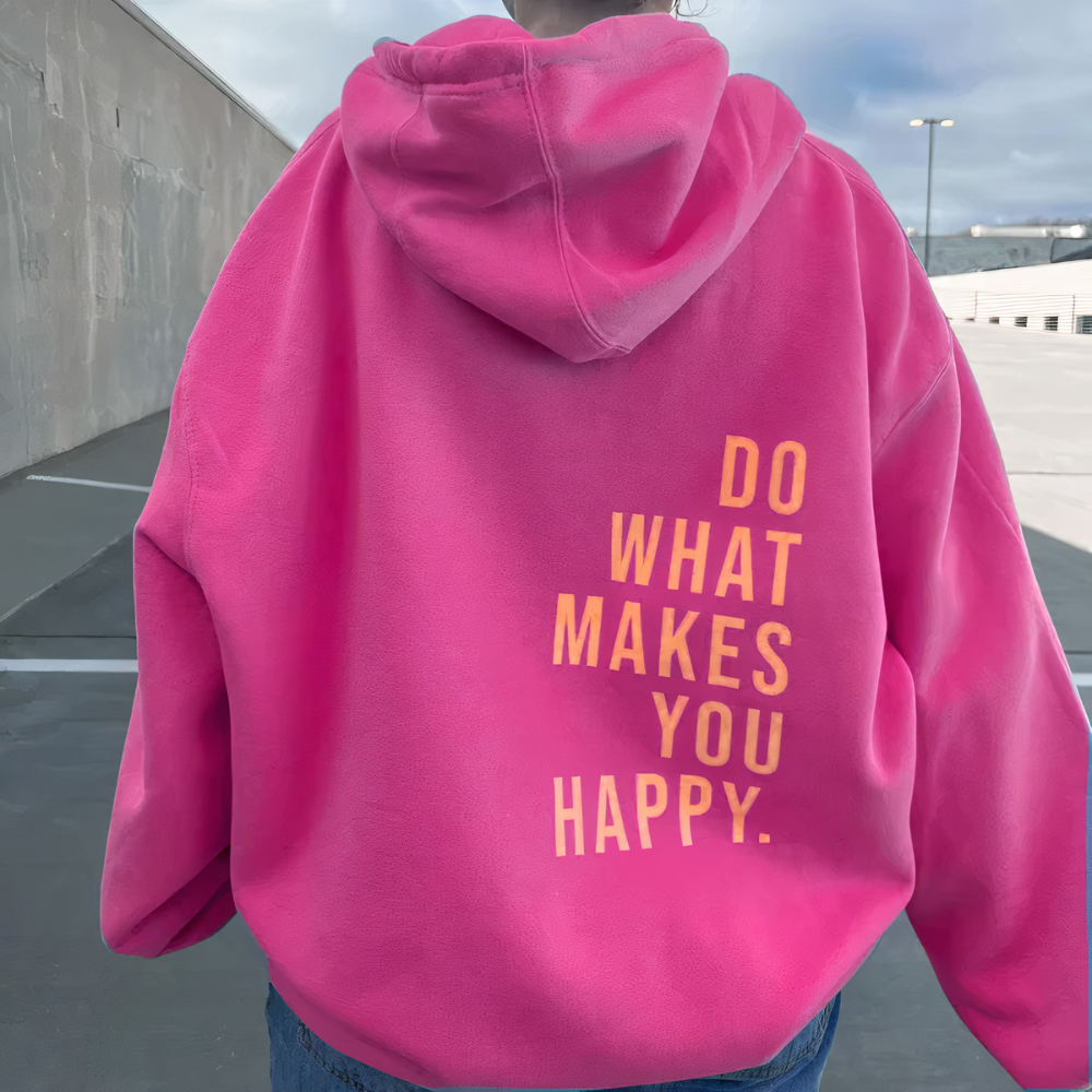 Ellie - Summer Text Back Hoodie