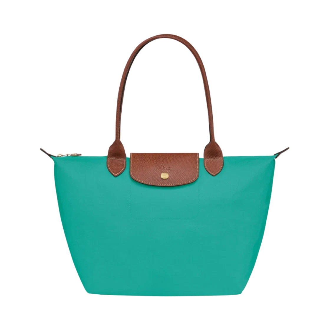 Longchamp - Large Le Pliage Tote, Turquoise