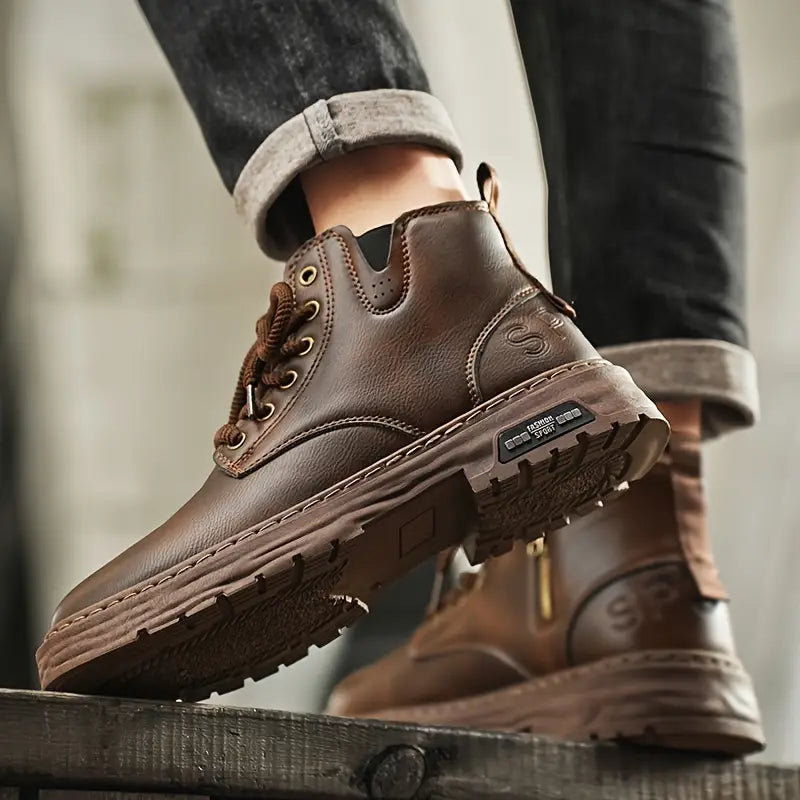 Devin - Waterproof Non Slip Vintage Boots