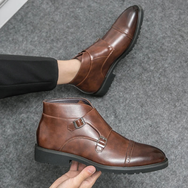 Darell™ | Double Monk Strap Boots