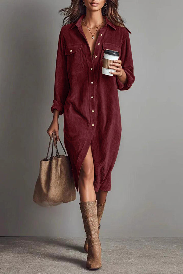 Élodie - Double Chest Pocket Dress