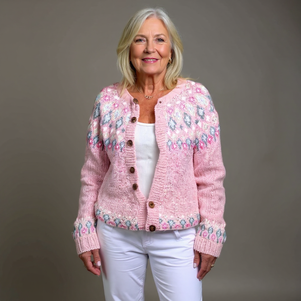 Hazel | Pink Comfort Cardigan