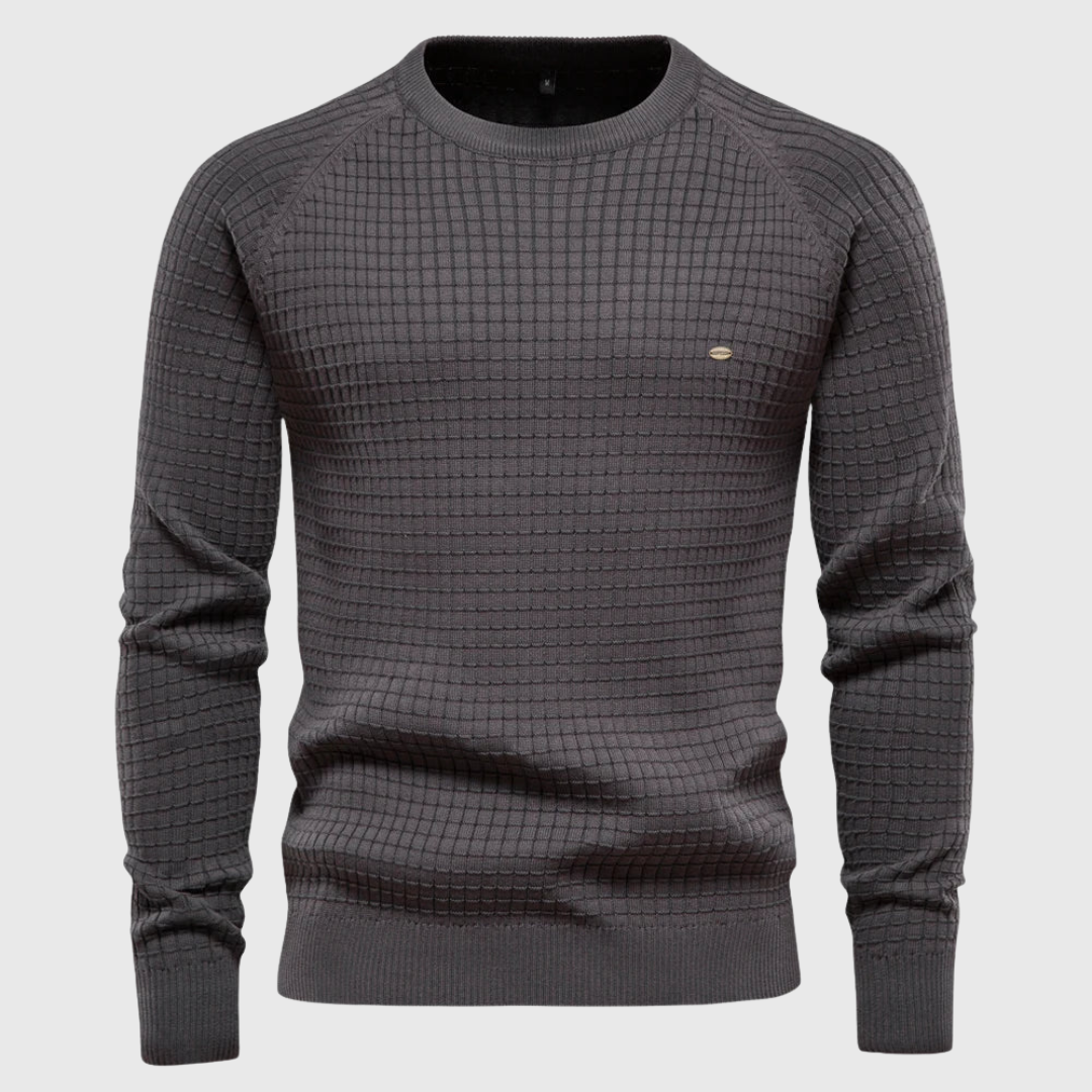 Jules™ | Men's Sweater with Plaid Pattern