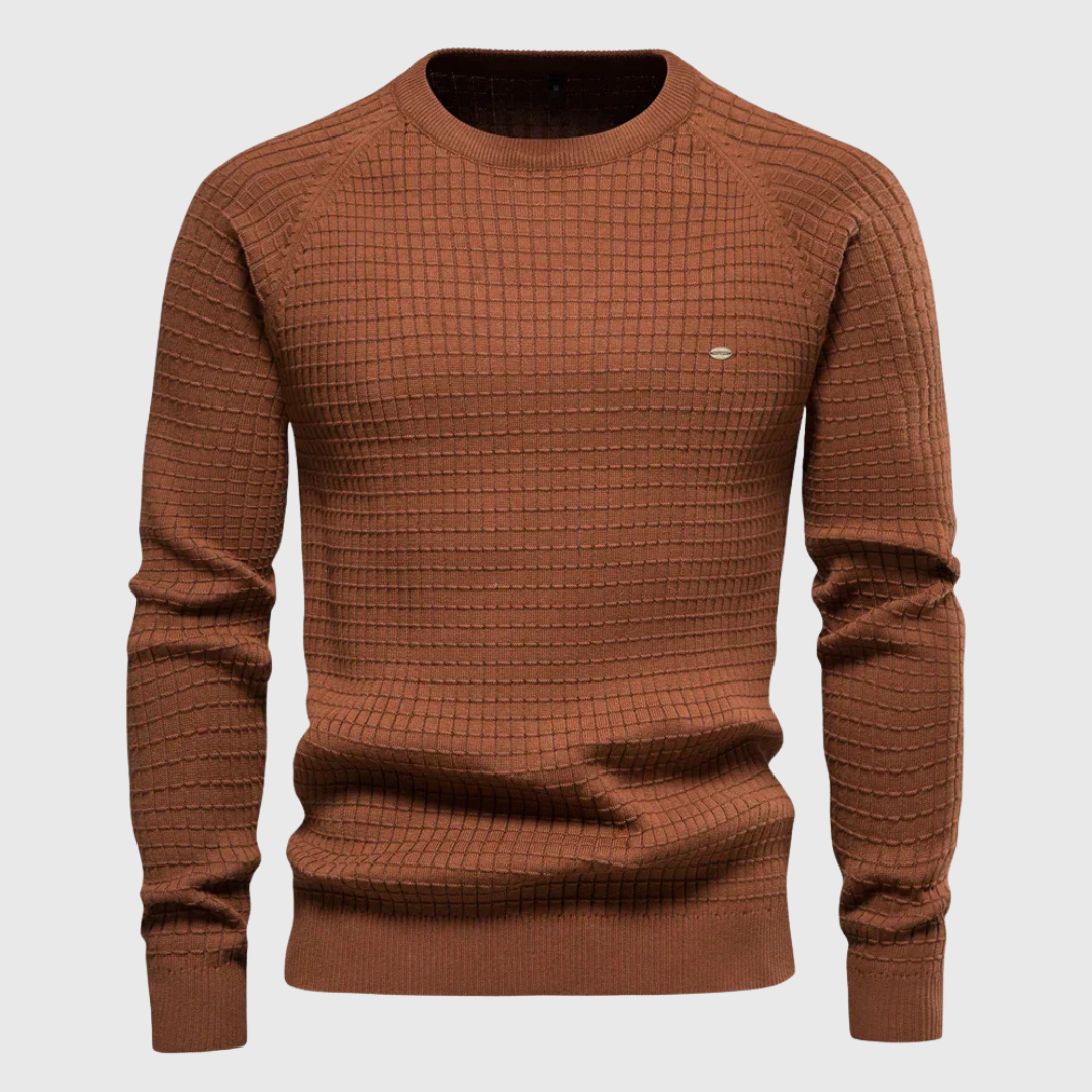 Jules™ | Men's Sweater with Plaid Pattern