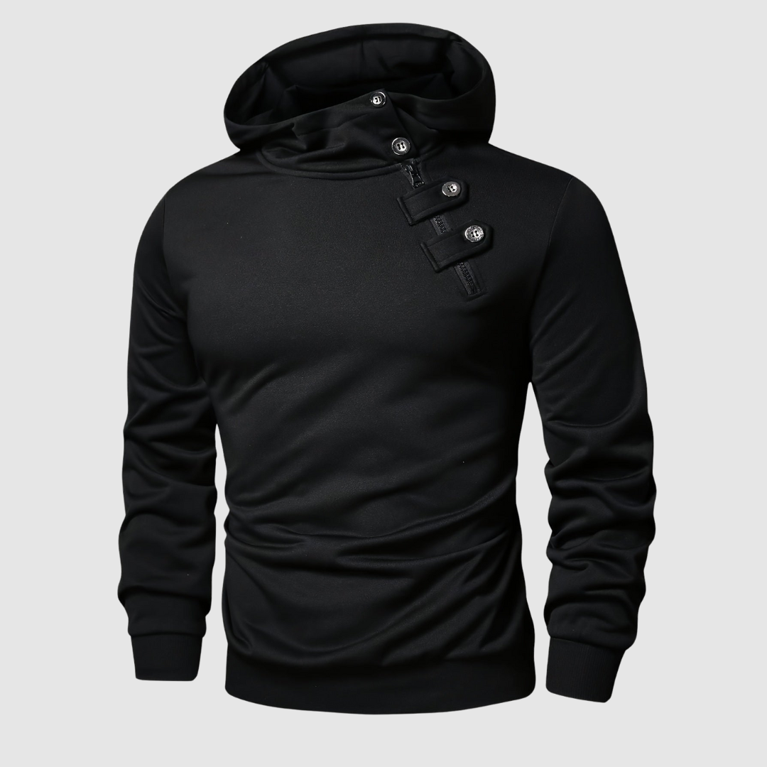 Nolan™ | Buttoned Hoodie