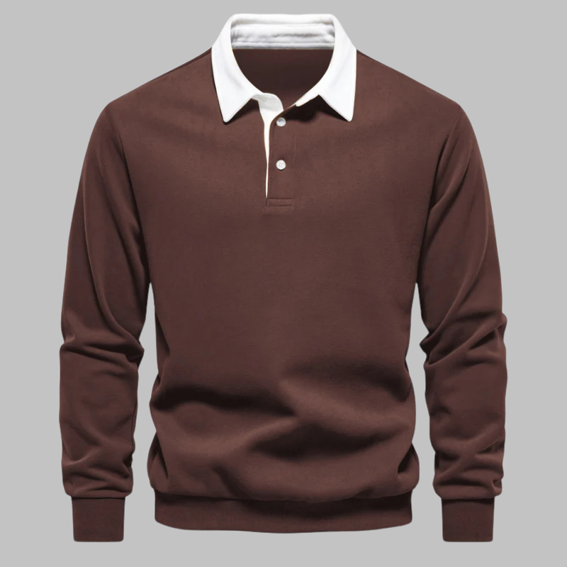 Éliane™ | Elegant and Comfortable Polo Sweater