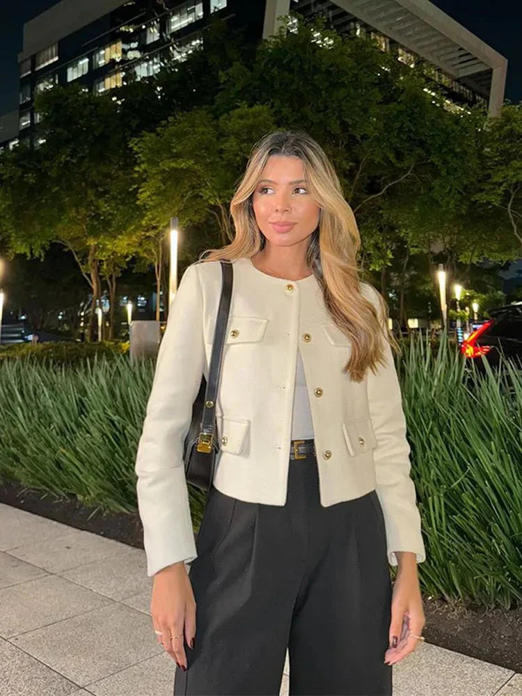 Arya - Classic Tweed Blazer