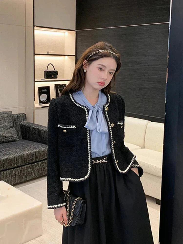 Allison - Vintage Style Tweed Blazer