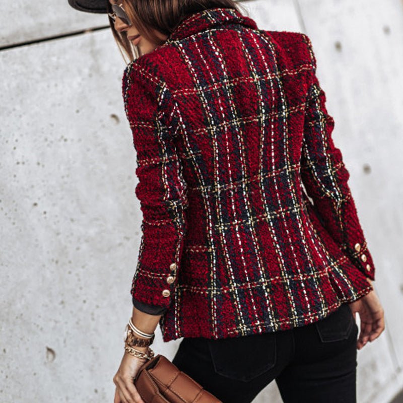 Hailey - Classic Check Blazer