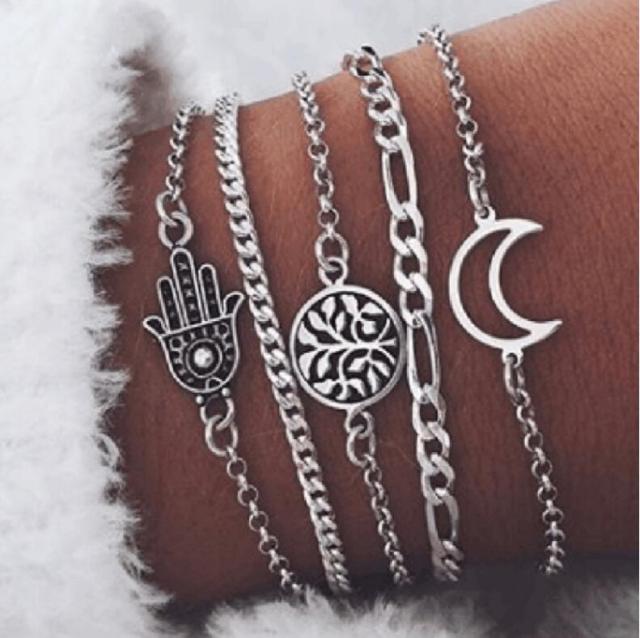 Exclusive Set of 5 Unique Premium Bracelets