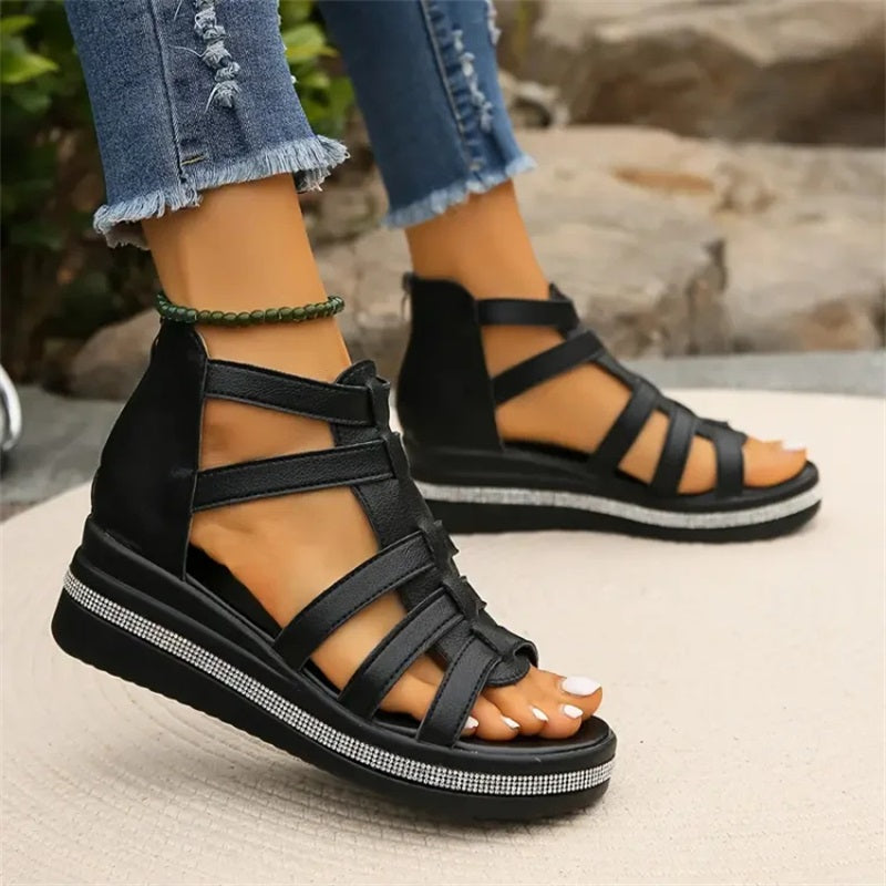 Scarlett - Strappy Platform Sandals