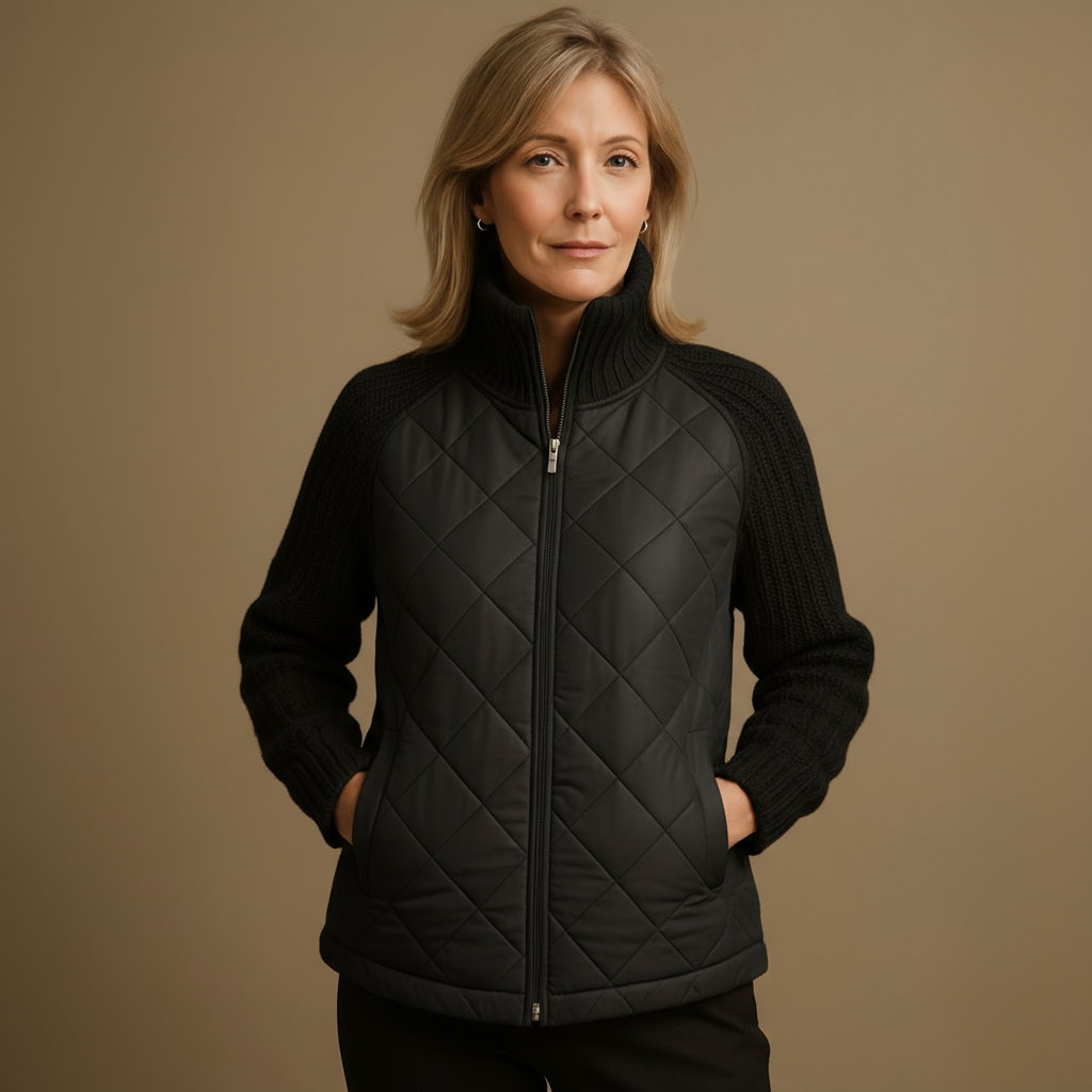 Valley | Elegant High-Collar Coat