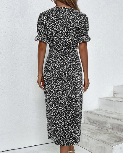 Evelyn - Wrap Midi Dress