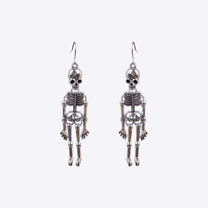 Skeleton Alloy Earrings