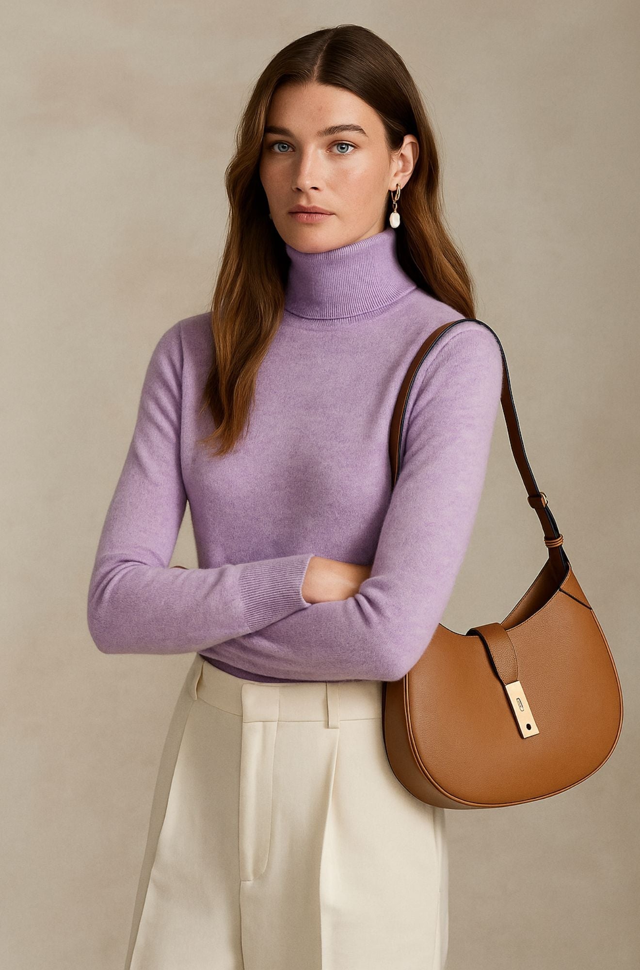 Amara| Cashmere Turtleneck Sweater