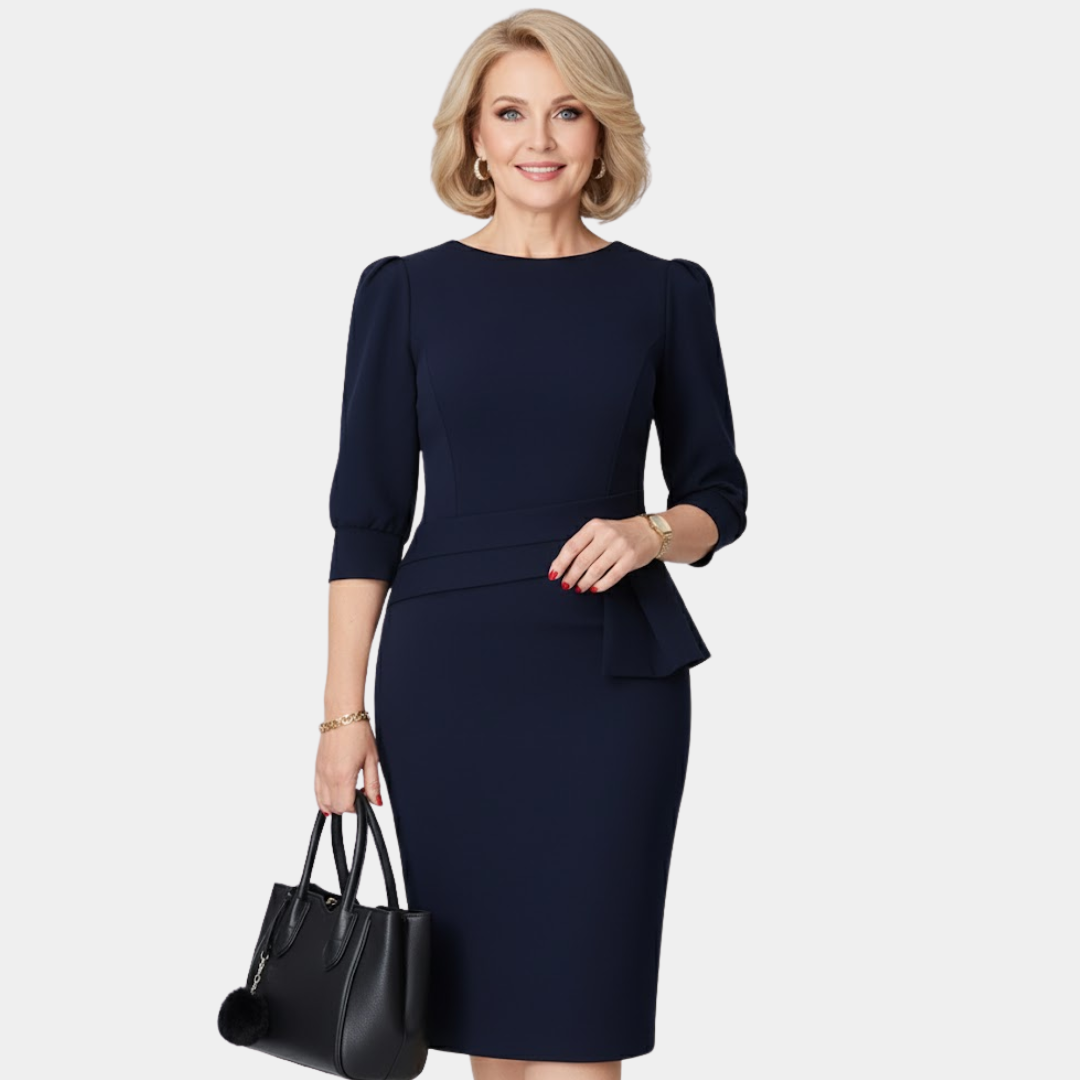Claudine | Elegant Ruffle Dress
