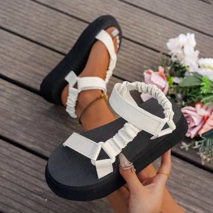 Aura | Iridescent Platform Sandal™