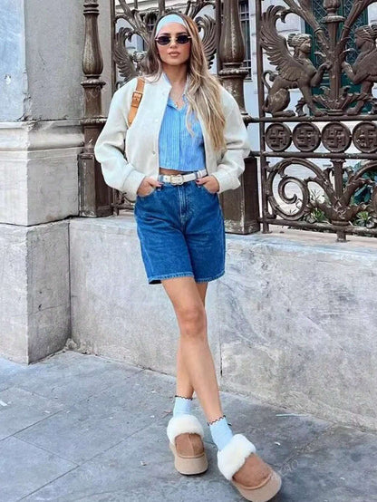 Harper - Lightweight Bomber Jacket