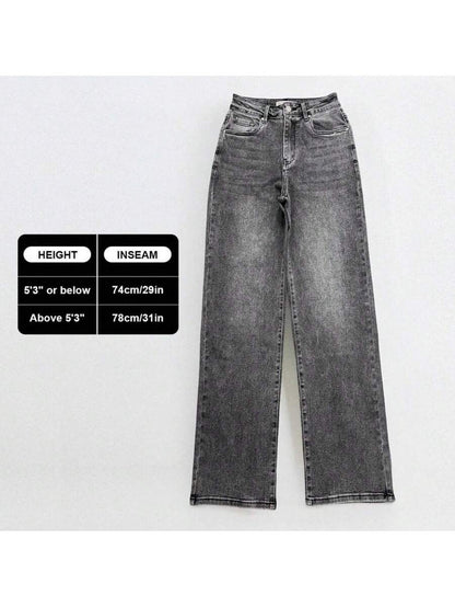 Olivia | High-Waisted Wide Leg Jeans