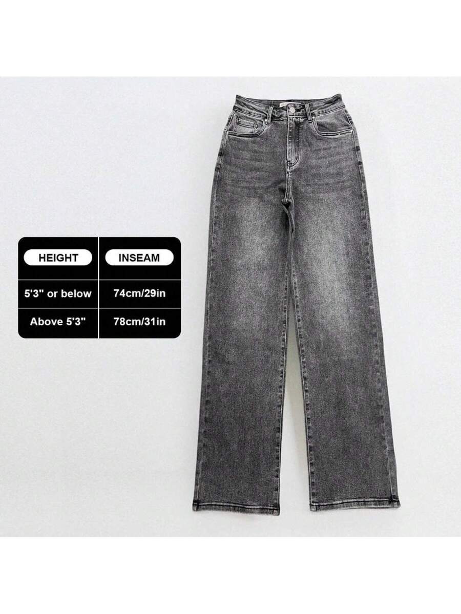 Olivia | High-Waisted Wide Leg Jeans