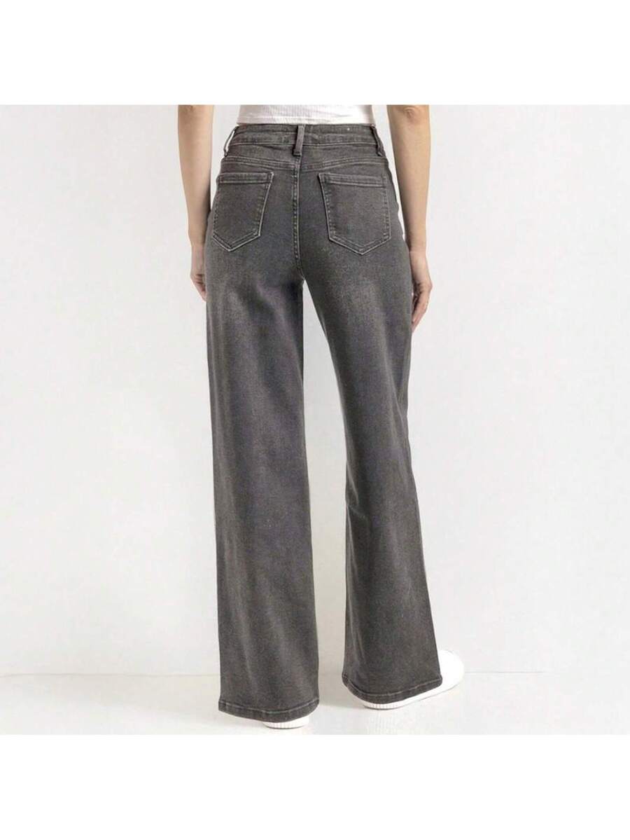 Olivia | High-Waisted Wide Leg Jeans