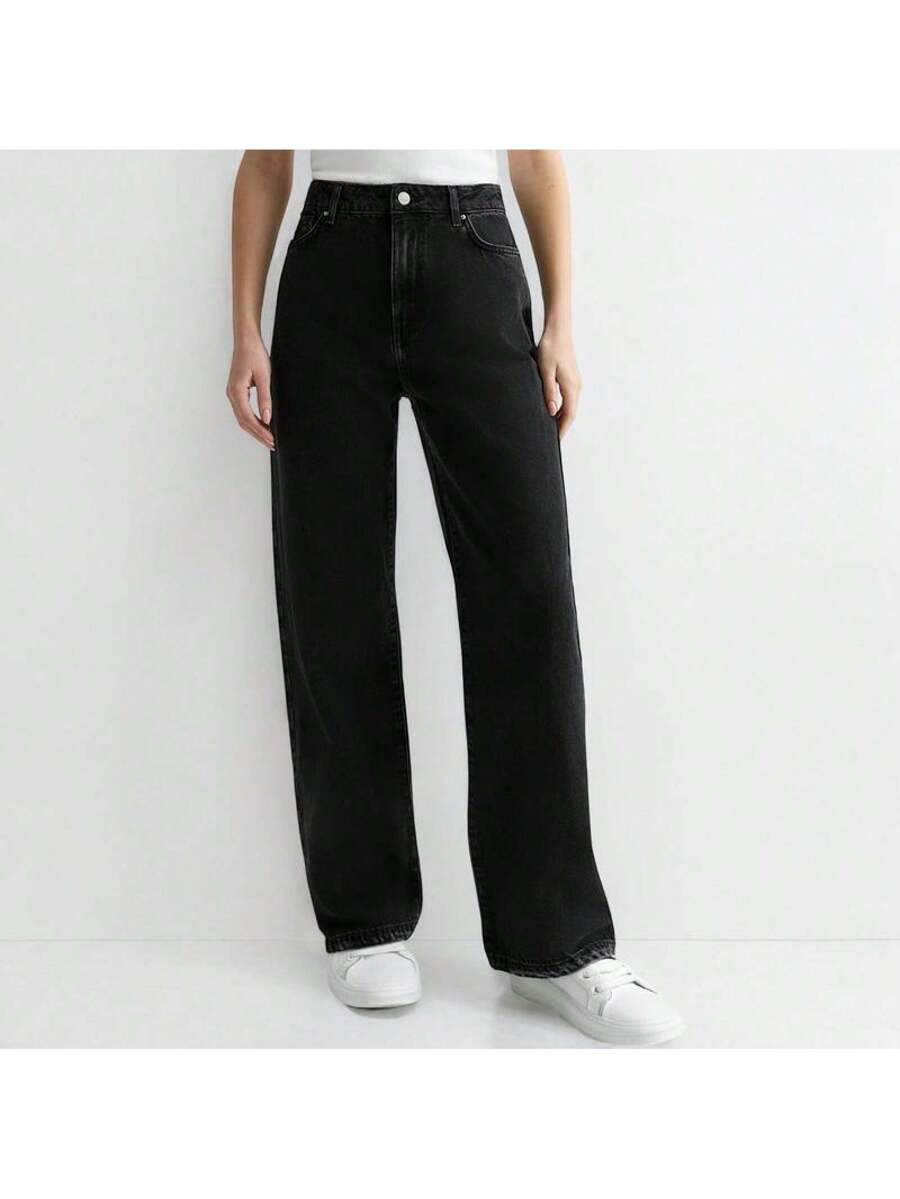 Olivia | High-Waisted Wide Leg Jeans