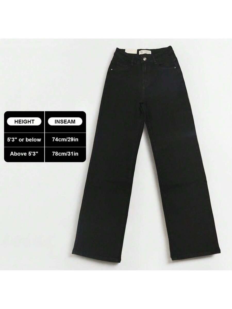 Olivia | High-Waisted Wide Leg Jeans