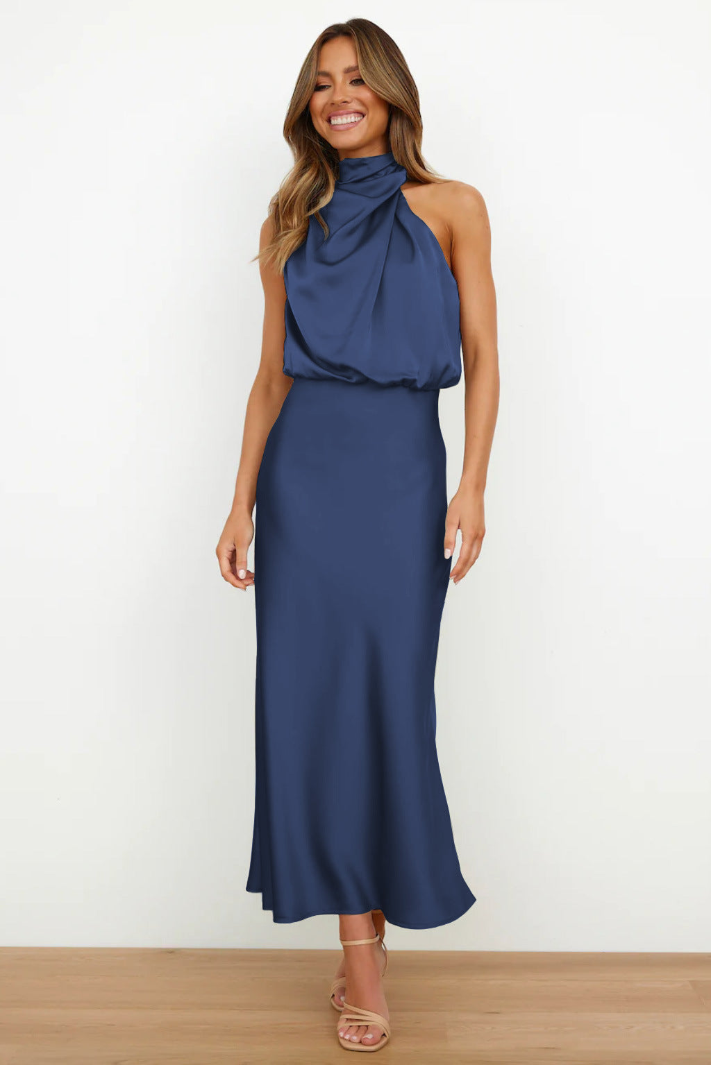 Diane - Satin Maxi Dress