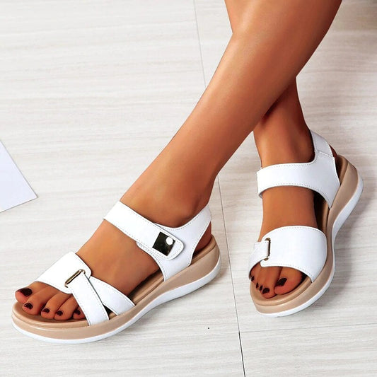 Ava - Platform Slingback Sandals
