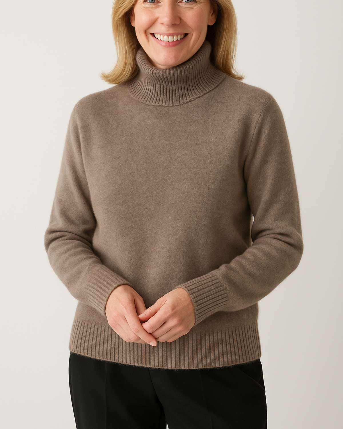 Amara | Cashmere Turtleneck Sweater