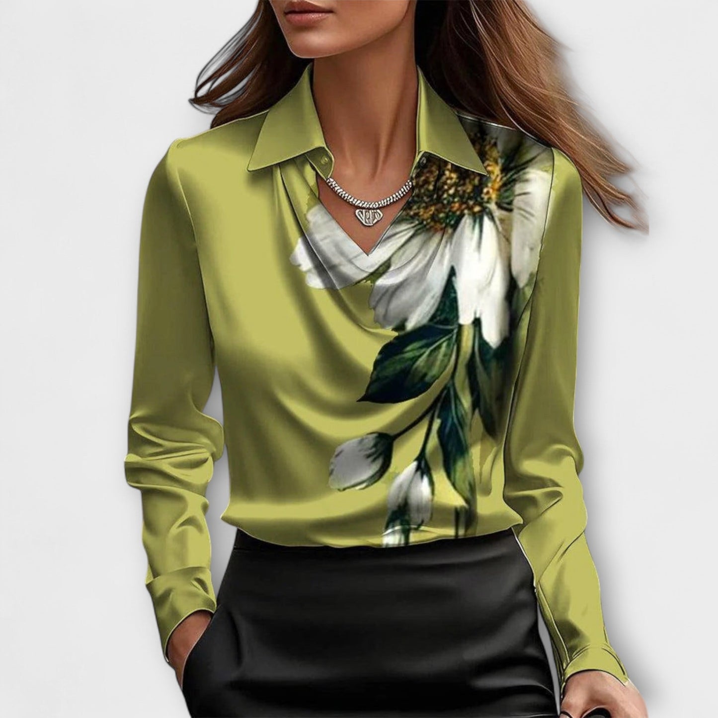 Scarlett - Satin Blouse