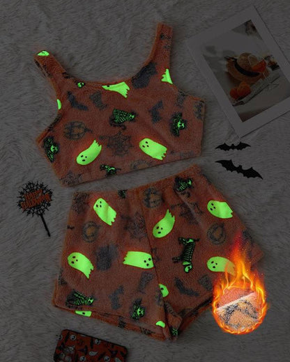 Luna™ | Halloween Flannel Pajama with Reflective Details