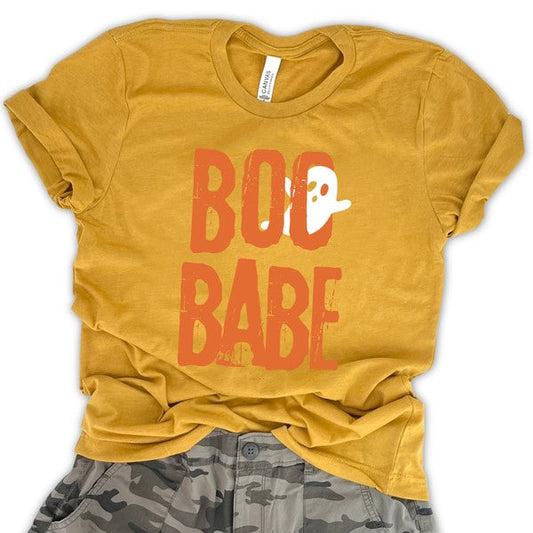Boo Babe Ghost Halloween T-shirt
