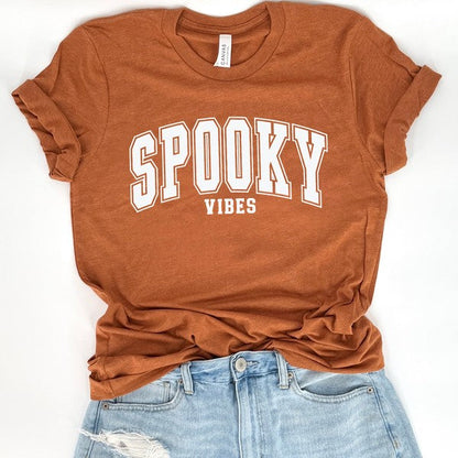 Spooky Vibes Halloween t-shirt, Fall