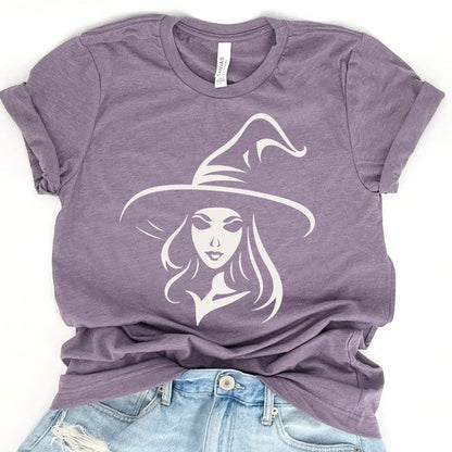 Simple Pretty Witch Halloween t-shirt