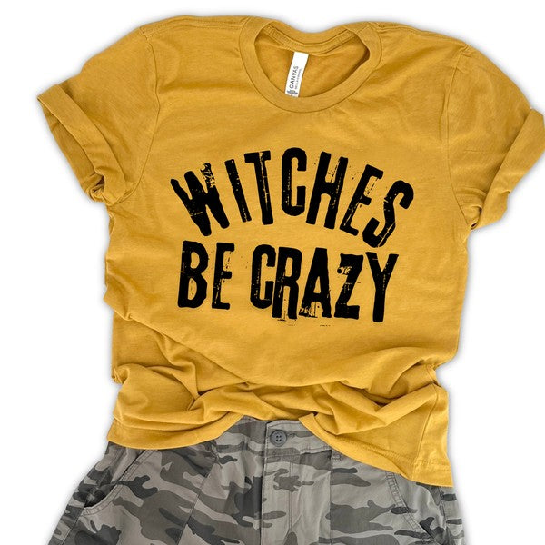 Witches be crazy women's Halloween t-shirt