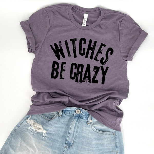 Witches be crazy women's Halloween t-shirt