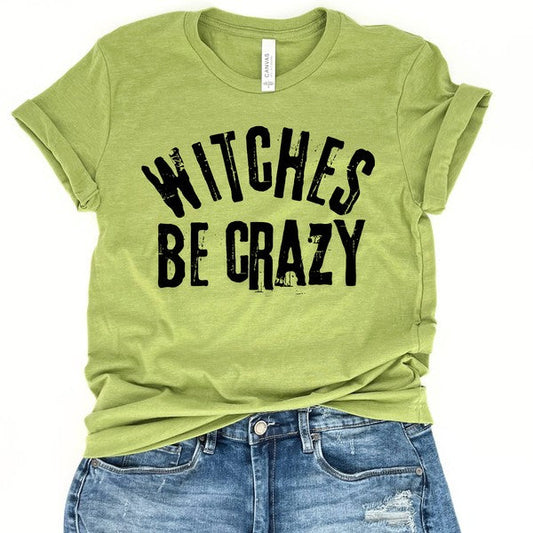 Witches be crazy women's Halloween t-shirt