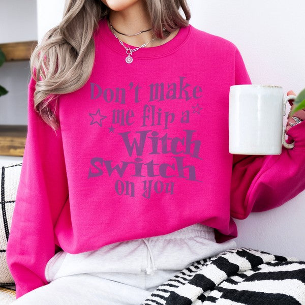 Funny Halloween Witch Women's Sweatshirt